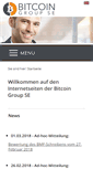 Mobile Screenshot of bitcoingroup.com